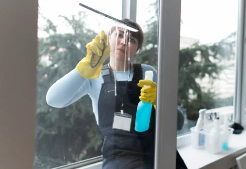 Nettoyage de vitres intérieures et extérieures à Vert-Saint-Denis